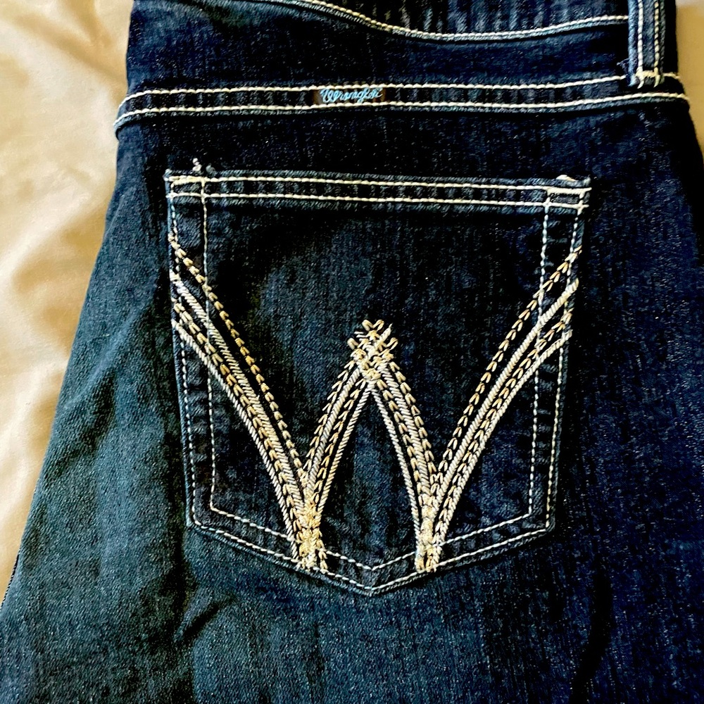 Wrangler Q-Baby Blue Jeans 15/16 x 32L